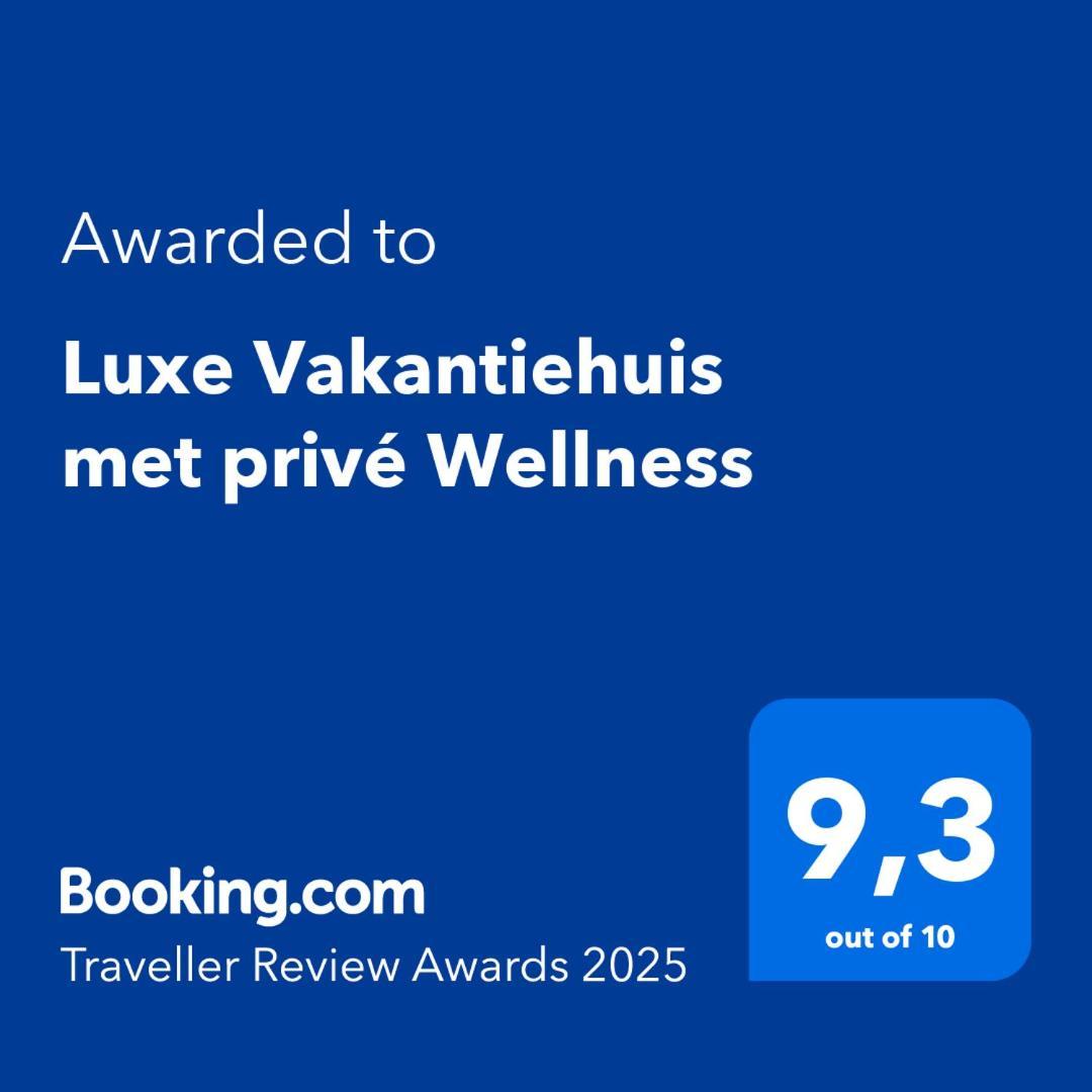 Luxe Vakantiehuis Met Prive Wellness Зёйдволде Экстерьер фото